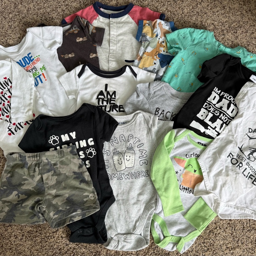 Assorted 6-9 Month Clothing for Baby Boy